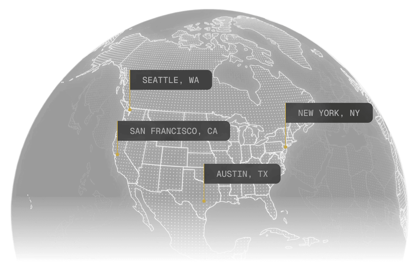 Fluidstack office locations across the United States